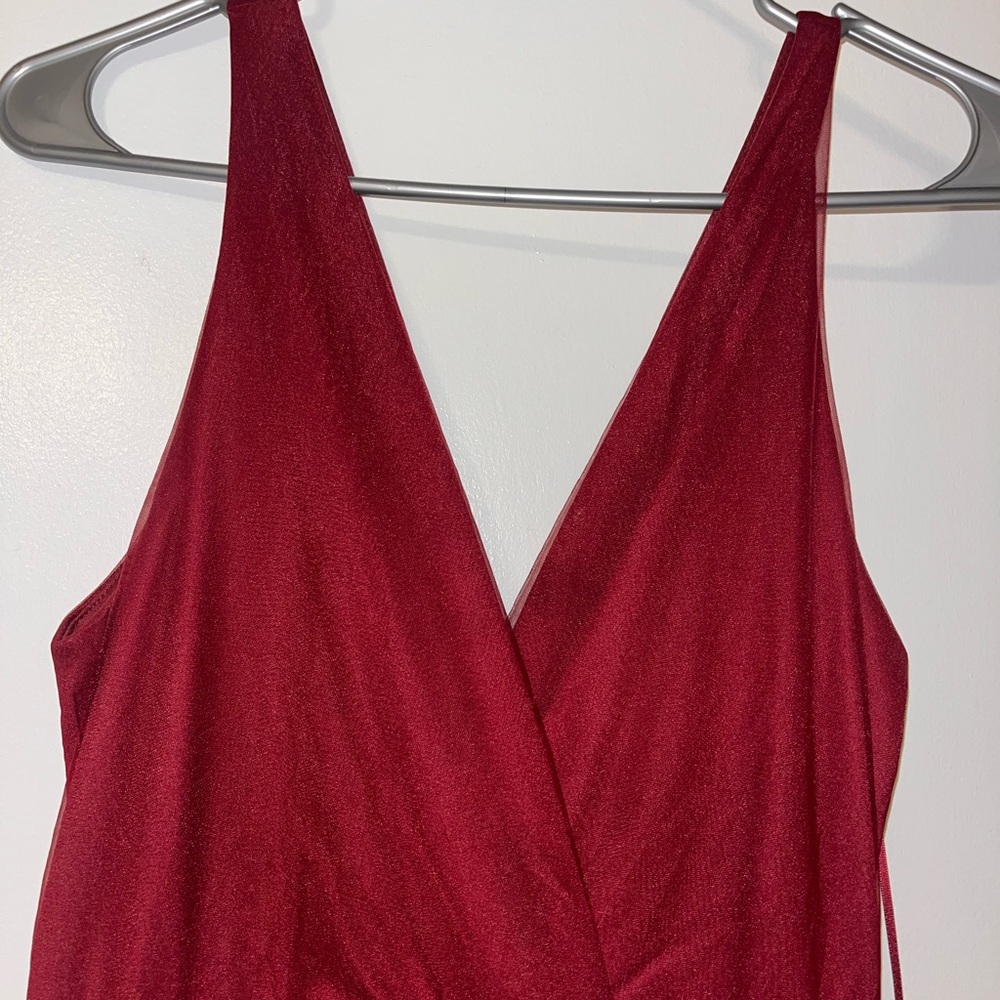 TCEC Red Maxi Dress